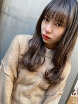 シー バイ ロンド 新宿(Sea by Lond)&nbsp;【藤原三知代】毛先パーマゆるふわことりベージュ　新宿