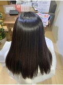 縮毛矯正スタイル
