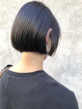 ニア 清澄白河(nir) 〈清澄白河 半個室〉ピタボブ/ネイビーグレー