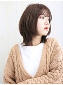 【20代/30代/40代/50代に人気】ミディアムレイヤーウルフ