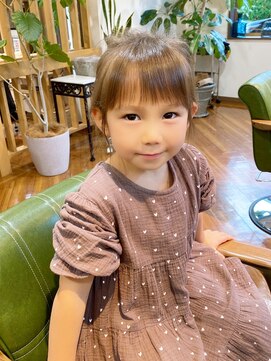 ヘアーデザイン サンライズ(Hair Design SUNRISE) お子様アレンジヘアー