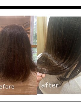 ルスリー 大分店(Lsurii) 髪質改善カラー