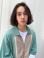 マグノリア オモテサンドウ(MAGNOLiA Omotesando) ミディアムのニュアンスパーマ・・YOSHIBA