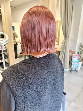 サンド 表参道(sand) 10代20代30代ブリーチピンクベージュ表参道