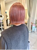 10代20代30代ブリーチピンクベージュ表参道
