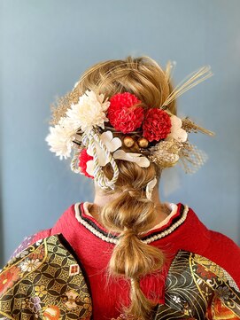 美容室ブラッシュアップ 成人式アップ