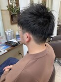 【見附 今町】刈り上げ ツーブロック アップバング 男らしい