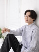 ロアー ヘアー ワメン(RAWR hair WaMen)&nbsp;【RAWR】メンズ_ナチュラルセンターパート