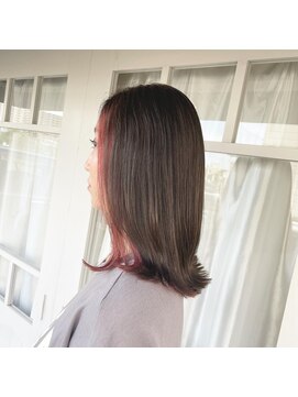 ヘアデザイン ジル(Jill) インナーピンク