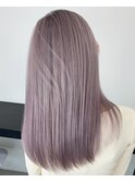 【ストレートヘア】パールラベンダー