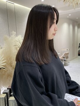 マイル 渋谷(mile) グレージュカラー/水素トリートメント/髪質改善