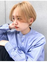 ロタ 吉祥寺(RoTa) 【大人気ショート！】小顔に見えるセンターパートショートボブ