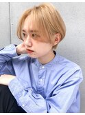 【大人気ショート!】小顔に見えるセンターパートショートボブ