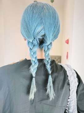 ロンドイディールバンダイ 新潟万代(Lond ideal) デザインカラー×ダブルカラー×新潟万代