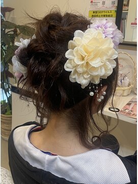 ヘアーアトリエ ヒロン(HIRON) ルーズアップスタイル