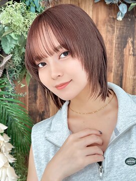 ラフィスヘアー シャルム 渋谷店(La fith hair charme) 【La fith】ショートボブ×顔周りレイヤー