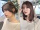 ロビー 表参道(ROBBY)の写真/顔周りまで緻密に計算された小顔魅せCut◎似合せStyleの提案力×圧倒的なカット技術で満足な仕上がりに。