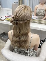 アリエス 渋谷駅東口店(Aries)&nbsp;おだんごハーフアップ