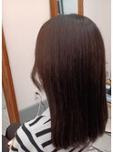 [Acies]　秋カラーチルココアミディアムボブ