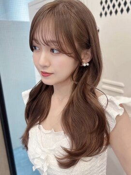 プラチナ(PLATINA) くびれヘア/韓国ヘア/顔周りカット/ヨシンモリ