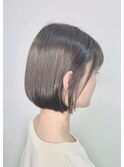 大人可愛いひし形ハンサムショートボブ前下がり