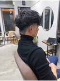 メンズカット×パーマ