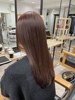 クラン 岡本(Chlan)&nbsp;艶髪ストレート×ラベンダーブラウン