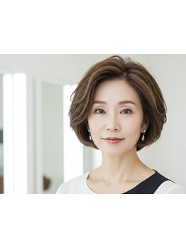 【高槻駅2分】毎日のお手入れが楽になる再現性抜群のスタイルをご提案◎乾かすだけでキマる大人ショート♪