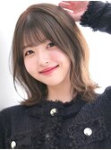 【F】大人くすみカラー小顔カット20代30代40代50代◎