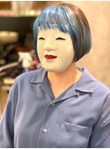 【coma中野】似合わせカット多色染めボブ