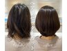 リピート率No.1ヘアリセッターカット+カラー+水素ヘアケア￥18500