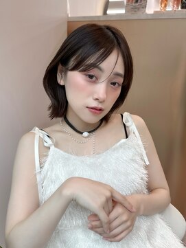 ロンドリゼル 札幌(Lond RiseL) ◯ オリーブグレー/韓国/レイヤーカット/髪質改善/縮毛矯正/札幌