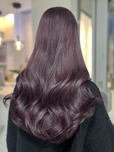 サニー 西中島店(sunny.) カシスラベンダー/ワインレッド/ボルドーカラー