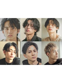 【センター北駅3分】メンズカット&眉毛カット￥4380☆男性も居心地の良い落ち着いた店内で大人の身だしなみ