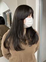 ダイアモンドリリーキートス(Diamond Lily kiitos)&nbsp;黒髪カタログ/クラゲヘアー/オリーブグレー/一宮