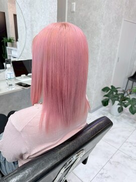 カミイロ(kamiiro) ペールピンク/ケアブリーチ/髪質改善/仙台美容室/学割