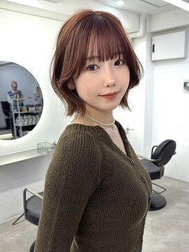 メルバイグラフ 梅田(mel by GRAFF) レイヤーボブ/外ハネボブ