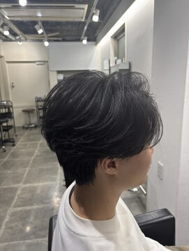 ヘアースタジオゼン アドバンス(hair studio Zen advance) ニュアンスパーマ/センターパート