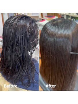 美容室フランヴェール 毎日のヘアアイロンが大変な方