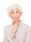 50代・60代のグレイヘアの方にオススメ◎アレンジパーマスタイル