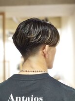 ダウズバーバーショップ 渋谷(dau's barber shop)&nbsp;刈り上げセンターパート