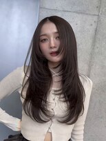 アルテ(ARTE)&nbsp;【ARTE表参道青山】韓国レイヤー×顔周りカット×グレージュ