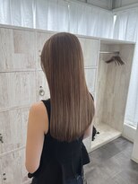 シャイン ヘア ブレンド 二子玉川(Shine hair blend) 二子玉川・艶髪ロングベージュ!