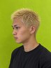 【メンズ激押し】BUZZカット・スパイキーショート＋ブリーチ