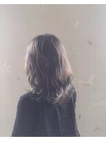 ヘアー ルーム レッド(hair room. red by NYNY)&nbsp;ミディアム×ハイライト×透明感