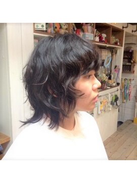 ブリキ(BLIK) くせ毛風パーマ