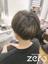 ヘアメイクゼロ 坂戸駅前店(hairmake zero)&nbsp;アデイクシーカラー　サファイア