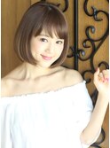 美髪　マニッシュショート　フレンチボブ かきあげもOK