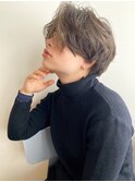 マニッシュショート×センターパート 02