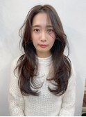 ワンカールでふんわりロングレイヤー【アフロート小笠原】